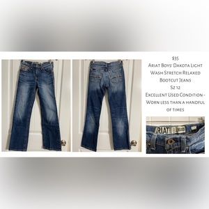 Boys Ariat Relaxed Boot Cut